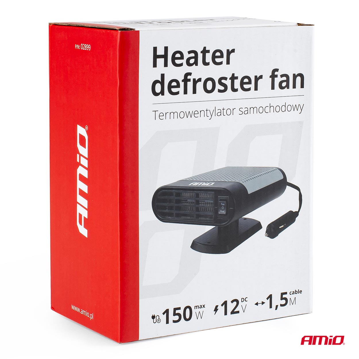 Εικόνα 7 από 7 — Amio – ΑΕΡΟΘΕΡΜΟ ΑΝΑΠΤΗΡΑ 12V – 150W (ΚΑΛΩΔΙΟ 150 cm) 160x80x120 – 1 ΤΕΜ (02899/AM)
