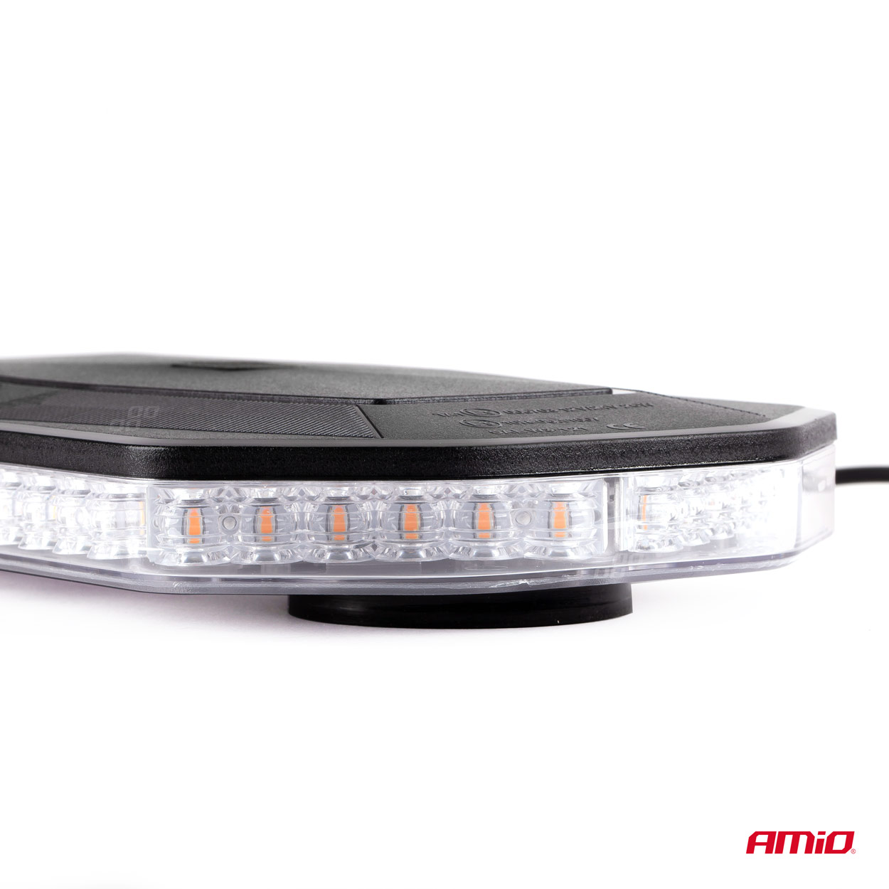 Εικόνα 5 από 8 — Amio – ΦΑΡΟΣ/ΜΠΑΡΑ 12>24V 48SMD LED ΠΟΡΤΟΚΑΛΙ ΜΕ ΦΙΣ ΑΝΑΠΤΗΡΑ & ΜΑΓΝΗΤΙΚΗ ΒΑΣΗ 293x171x46mm​ -1 ΤΕΜ. (02920/AM)