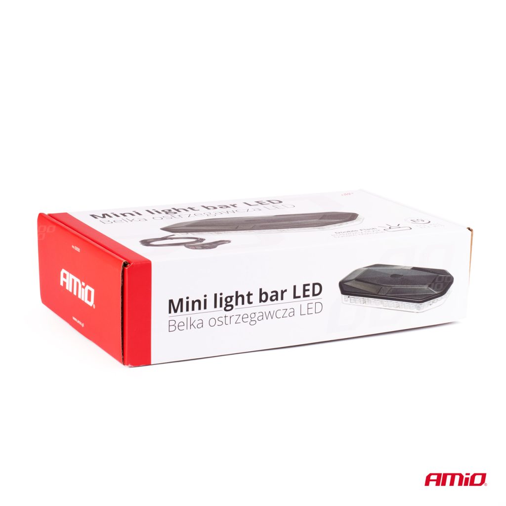 Εικόνα 8 από 8 — Amio – ΦΑΡΟΣ/ΜΠΑΡΑ 12>24V 48SMD LED ΠΟΡΤΟΚΑΛΙ ΜΕ ΦΙΣ ΑΝΑΠΤΗΡΑ & ΜΑΓΝΗΤΙΚΗ ΒΑΣΗ 293x171x46mm​ -1 ΤΕΜ. (02920/AM)