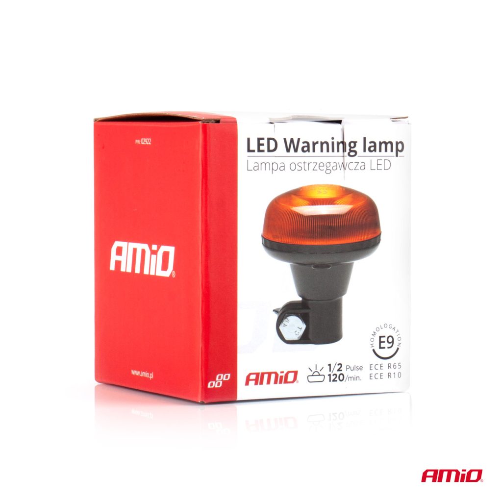 Εικόνα 5 από 5 — Amio – ΦΑΡΟΣ LED MINI 12/24V 18SMD ΒΙΔΩΤΟΣ ΠΟΡΤΟΚΑΛΙ 97x86mm -1 ΤΕΜ. (02922/AM)