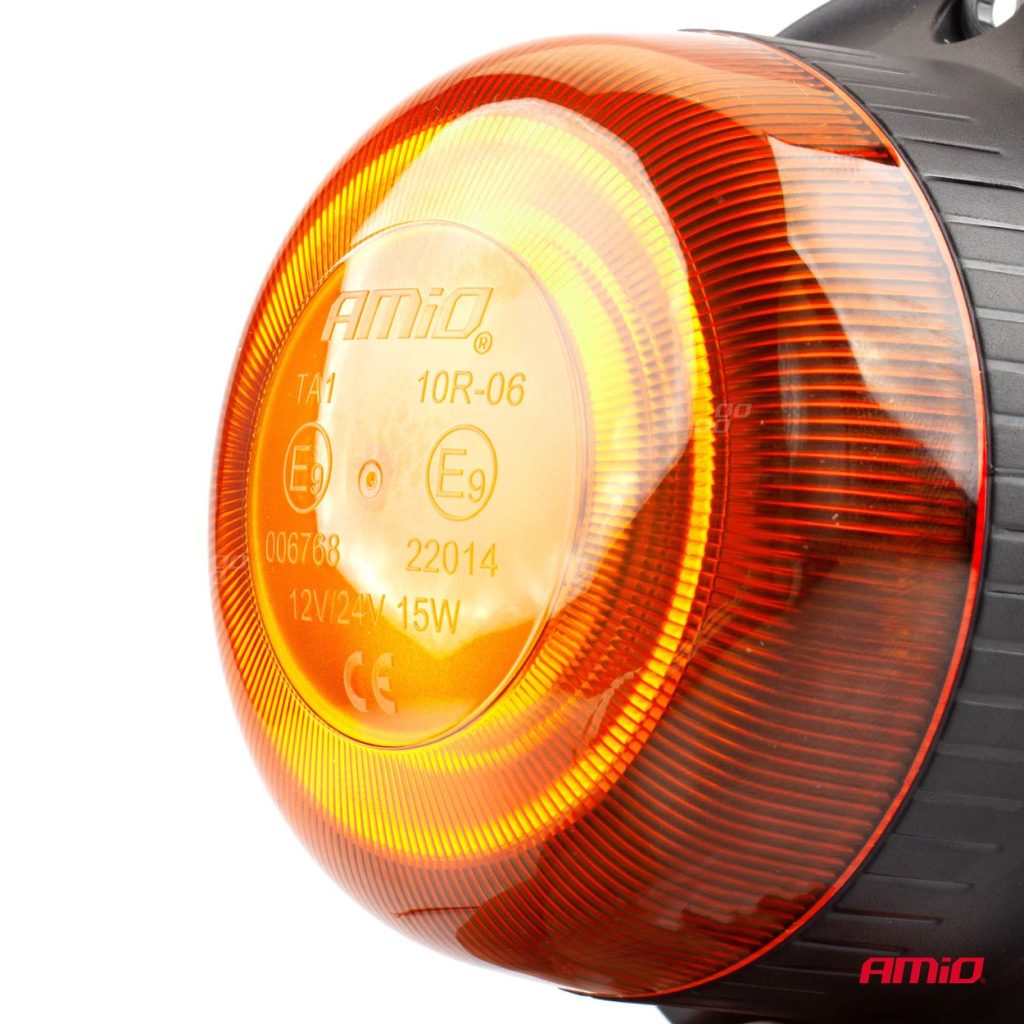 Εικόνα 3 από 9 — Amio – ΦΑΡΟΣ LED MINI FLAT 12/24V 18SMD IP56 ΠΟΡΤΟΚΑΛΙ ΒΙΔΩΤΟΣ 113x47mm -1 ΤΕΜ. (02927/AM)