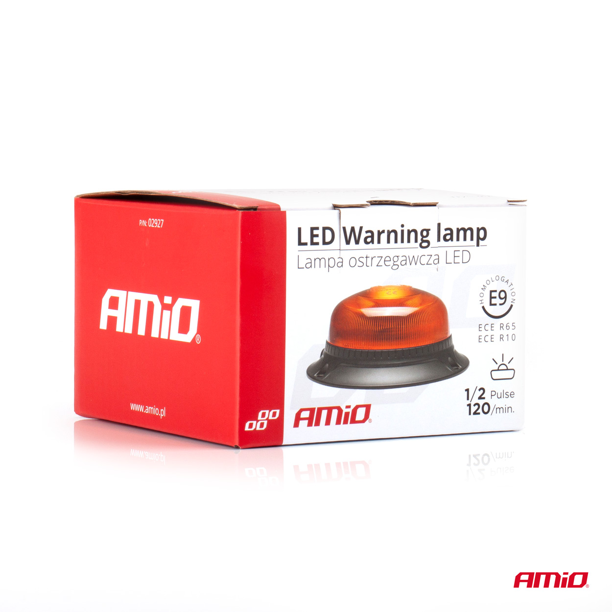 Εικόνα 9 από 9 — Amio – ΦΑΡΟΣ LED MINI FLAT 12/24V 18SMD IP56 ΠΟΡΤΟΚΑΛΙ ΒΙΔΩΤΟΣ 113x47mm -1 ΤΕΜ. (02927/AM)