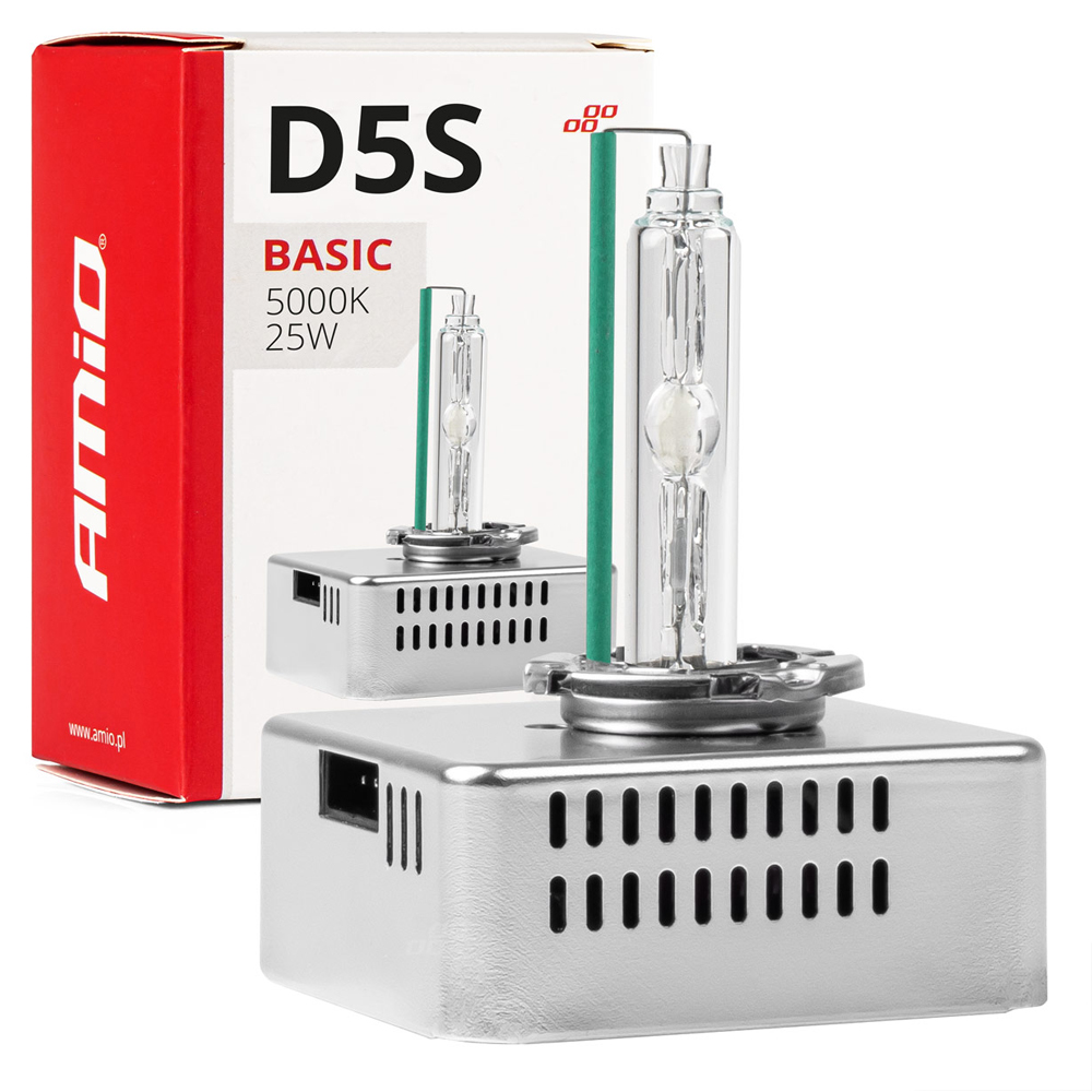 Εικόνα 1 από 4 — Amio – D5S 12V 5.000k 25W ΑΝΤΑΛΛΑΚΤΙΚΗ ΛΑΜΠΑ BASIC – 1 Τεμ. (02941/AM)