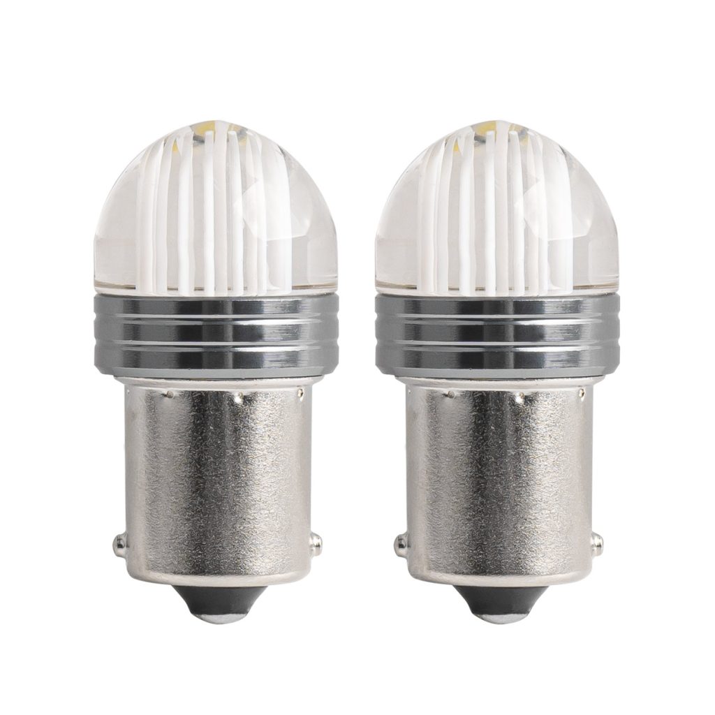 Εικόνα 1 από 2 — Amio – ΛΑΜΠΑΚΙΑ LED P21W 12V 6.000K 500lm 9SMD x 2835 ΜΟΝΟΠΟΛΙΚΑ – 2ΤΕΜ. (02953/AM)