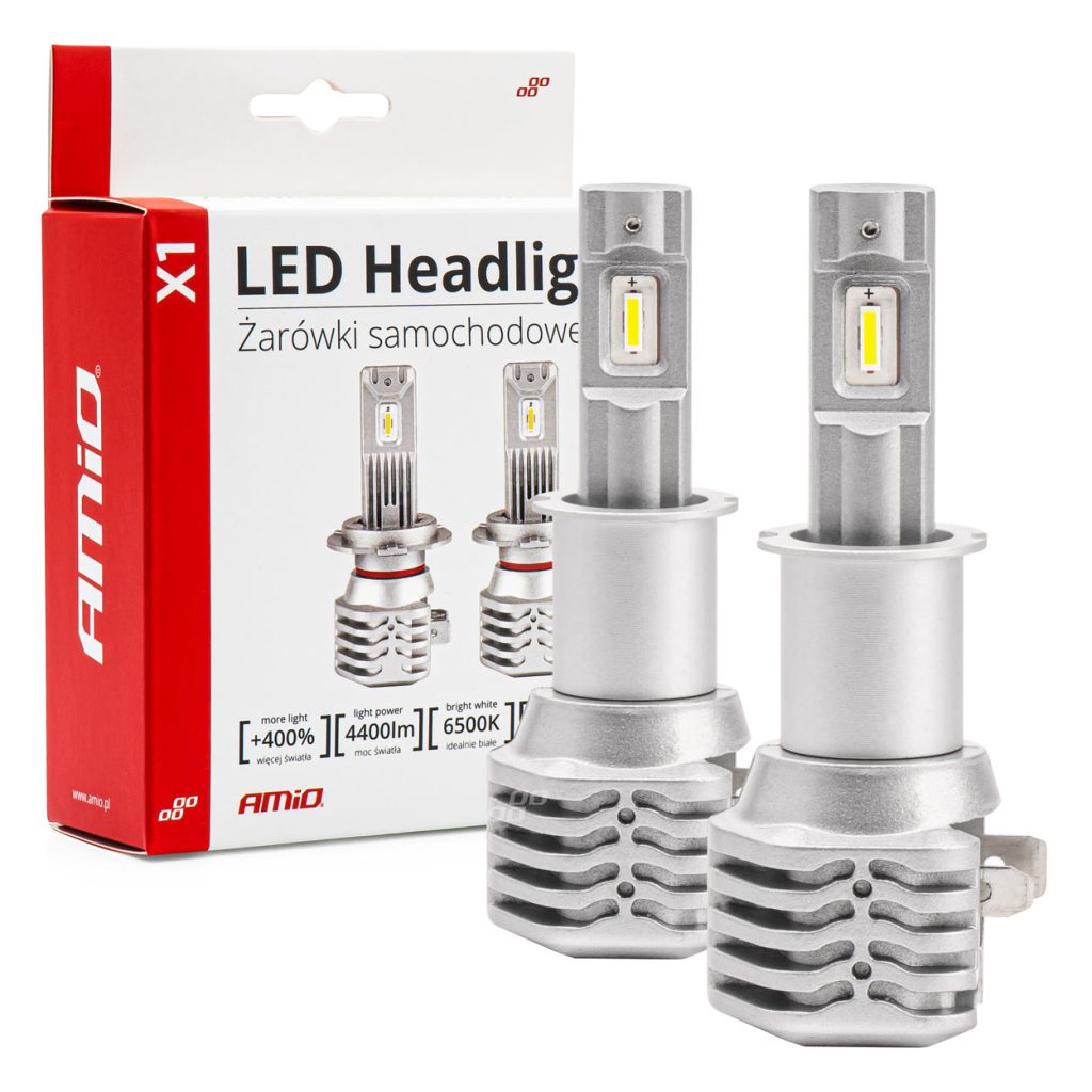 Εικόνα 1 από 7 — Amio – ΛΑΜΠΕΣ LED H3 10-16V 40W 6.500K 4400lm (ΨΥΚΤΡΑ) X1 – 2ΤΕΜ. (02964/AM)