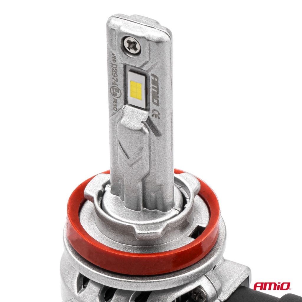 Εικόνα 2 από 6 — Amio – ΛΑΜΠΕΣ LED H8/H9/H11 10-16V 72W 6.500K 7920lm CAN-BUS (ΑΝΕΜΙΣΤΗΡΑΚΙ) X2 SERIES – 2ΤΕΜ. (02974/AM)