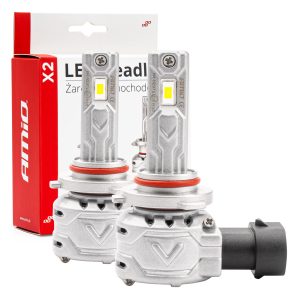 Amio - ΛΑΜΠΕΣ LED HΒ3 9005 10-16V 72W 6.500K 7920lm (ΑΝΕΜΙΣΤΗΡΑΚΙ) X2 SERIES - 2ΤΕΜ. (02975/AM)