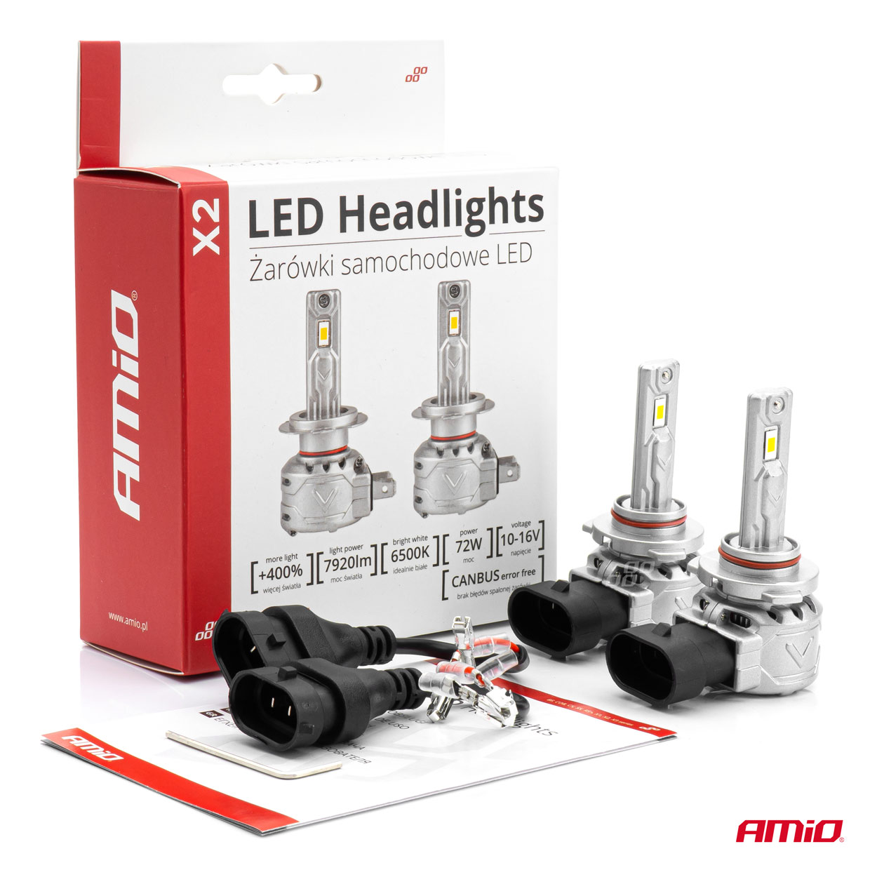 Εικόνα 6 από 6 — Amio – ΛΑΜΠΕΣ LED HB4 10-16V 72W 6.500K 7920lm CAN-BUS (ΑΝΕΜΙΣΤΗΡΑΚΙ) X2 SERIES – 2ΤΕΜ. (02976/AM)