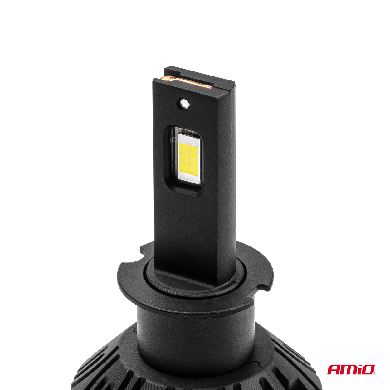 Εικόνα 2 από 8 — Amio – ΛΑΜΠΕΣ LED H3 10-16V 90W 6.500K 9900lm CAN BUS (ME ΑΝΕΜΙΣΤΗΡΑΚΙ) X3 SERIES – 2ΤΕΜ. (02978/AM)