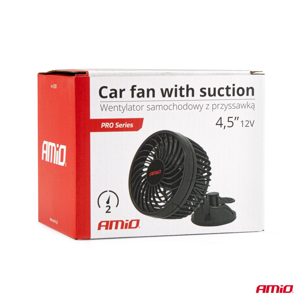 Εικόνα 8 από 8 — Amio – ΑΝΕΜΙΣΤΗΡΑΣ 12V 4,5” (12,2cm) ΜΕ ΦΙΣ ΑΝΑΠΤΗΡΑ 2 ΤΑΧΥΤΗΤΩΝ & ΒΕΝΤΟΥΖΑ PRO SERIES – 1 TEM. (03001/AM)