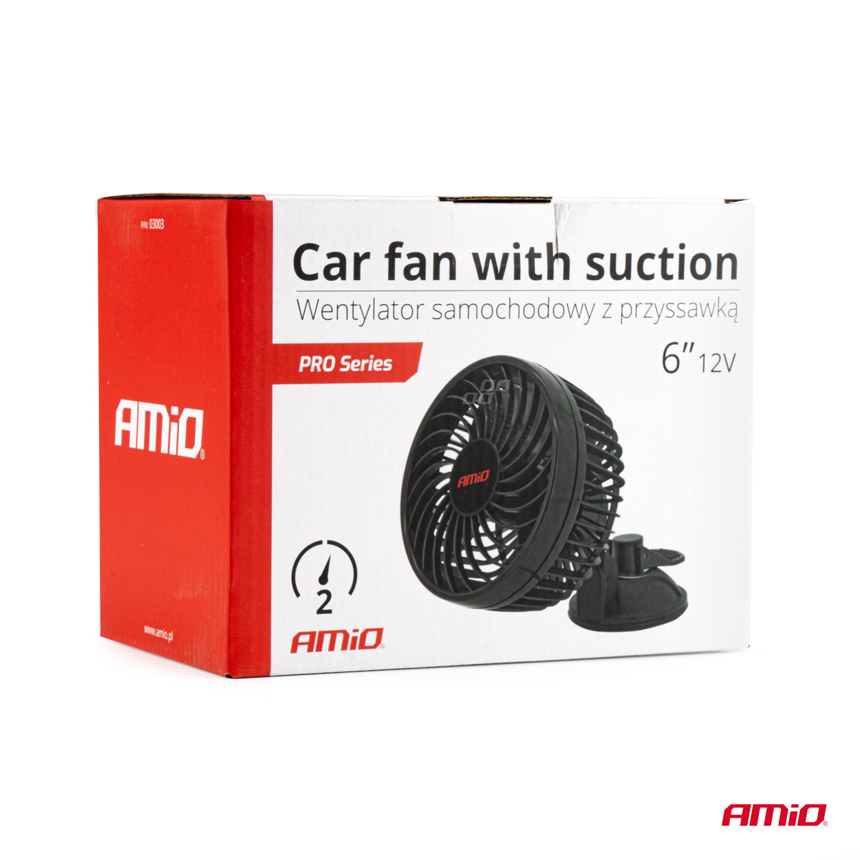Εικόνα 8 από 8 — Amio – ΑΝΕΜΙΣΤΗΡΑΣ 12V 6” (15,2cm) ΜΕ ΦΙΣ ΑΝΑΠΤΗΡΑ 2 ΤΑΧΥΤΗΤΩΝ & ΒΕΝΤΟΥΖΑ PRO SERIES – 1 TEM. (03003/AM)