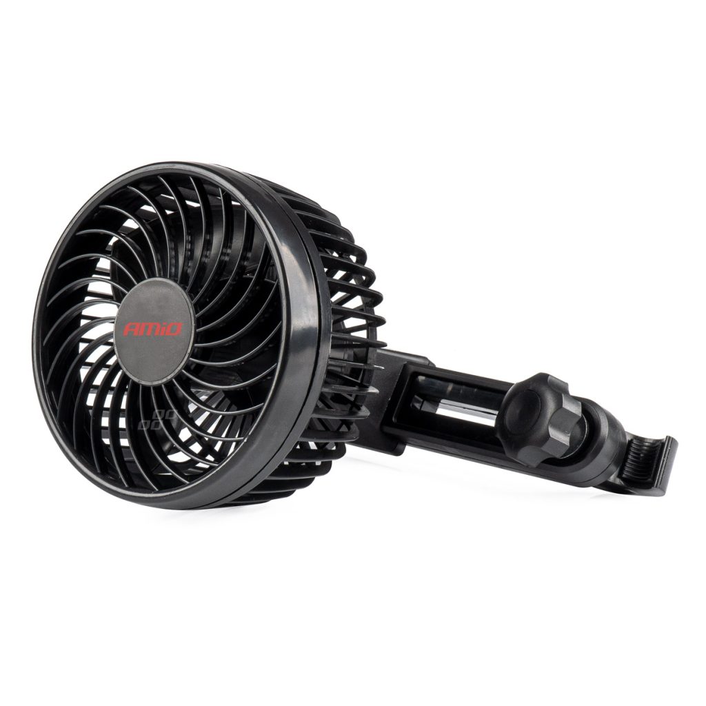 Εικόνα 1 από 7 — Amio – ΑΝΕΜΙΣΤΗΡΑΣ 12V 4,5” (12,2cm) ΜΕ ΦΙΣ ΑΝΑΠΤΗΡΑ 2 ΤΑΧΥΤΗΤΩΝ & ΣΤΗΡΙΞΗ ΣΤΟ ΠΡΟΣΚΕΦΑΛΟ PRO SERIES – 1 TEM. (03007/AM)