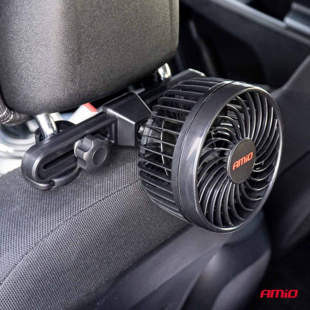 Εικόνα 3 από 7 — Amio – ΑΝΕΜΙΣΤΗΡΑΣ 12V 4,5” (12,2cm) ΜΕ ΦΙΣ ΑΝΑΠΤΗΡΑ 2 ΤΑΧΥΤΗΤΩΝ & ΣΤΗΡΙΞΗ ΣΤΟ ΠΡΟΣΚΕΦΑΛΟ PRO SERIES – 1 TEM. (03007/AM)