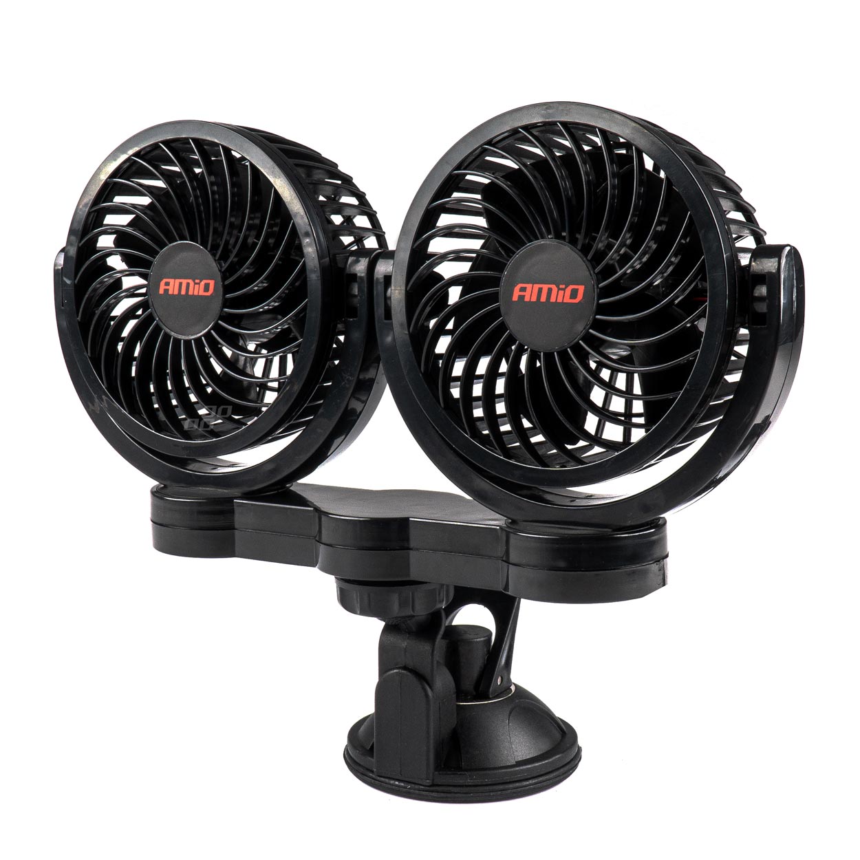 Εικόνα 1 από 7 — Amio – ΑΝΕΜΙΣΤΗΡΑΣ ΔΙΠΛΟΣ 12V 2χ4”(10,8cm) ΜΕ ΦΙΣ ΑΝΑΠΤΗΡΑ/2 ΤΑΧΥΤΗΤΩΝ/ ΜΕ ΒΕΝΤΟΥΖΑ PRO SERIES – 1 TEM. (03010/AM)