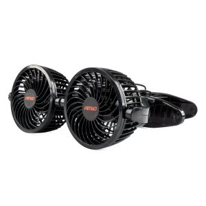 Amio - ΑΝΕΜΙΣΤΗΡΑΣ ΔΙΠΛΟΣ 12V 2χ4''(10,8cm) ΜΕ ΦΙΣ ΑΝΑΠΤΗΡΑ/2 ΤΑΧΥΤΗΤΩΝ/ ΜΕ ΜΑΝΤΑΛΑΚΙ PRO SERIES - 1 TEM. (03012/AM)