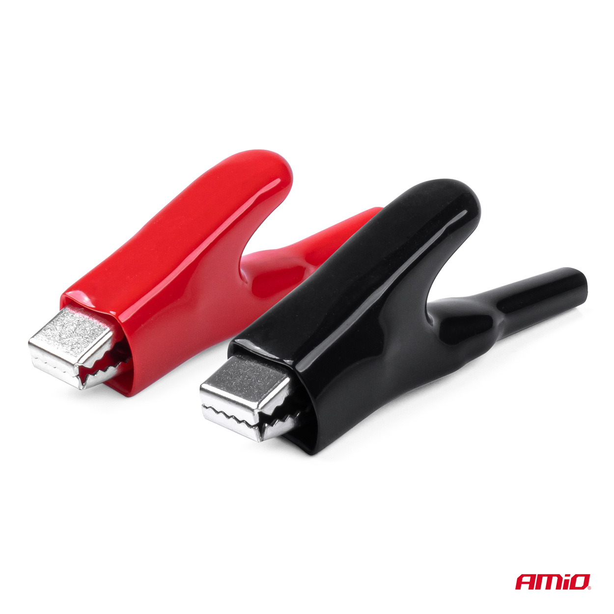 Εικόνα 2 από 6 — Amio – ΑΚΡΟΔΕΚΤΕΣ (ΚΡΟΚΟΔΕΙΛΑΚΙΑ) ΜΠΑΤΑΡΙΑΣ 25A 75mm ΜΕ ΜΟΝΩΣΗ ΧΩΡΙΣ ΚΑΛΩΔΙΟ – 2 ΤΕΜ. (03046/AM)