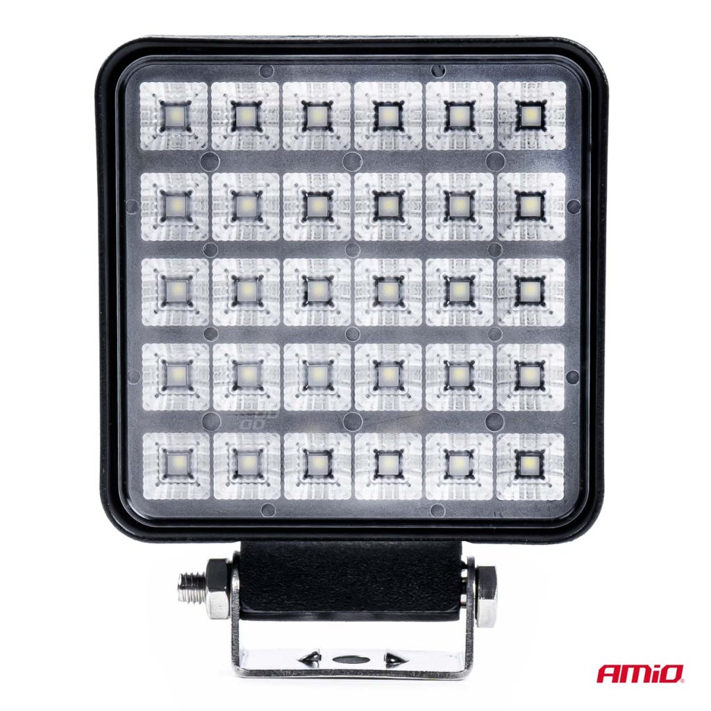 Εικόνα 3 από 4 — Amio – ΠΡΟΒΟΛΕΑΣ ΕΡΓΑΣΙΑΣ WORKING LAMP 30xSMD 90W 9-36V 110x110x42mm AWL34 – 1 TEM. (03245/AM)