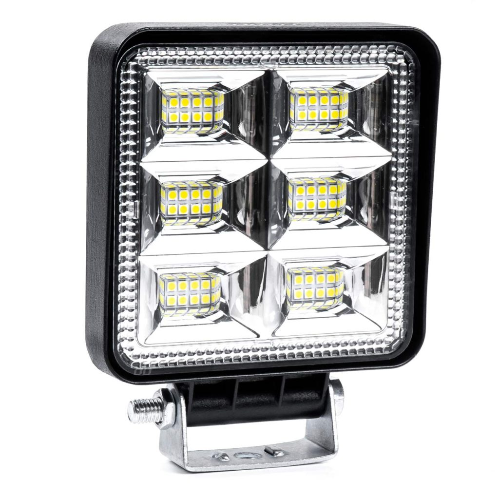 Εικόνα 1 από 4 — Amio – ΠΡΟΒΟΛΕΑΣ ΕΡΓΑΣΙΑΣ WORKING LAMP 48xSMD 144W 9-36V 110x110x60mm AWL37 – 1 TEM. (03248/AM)