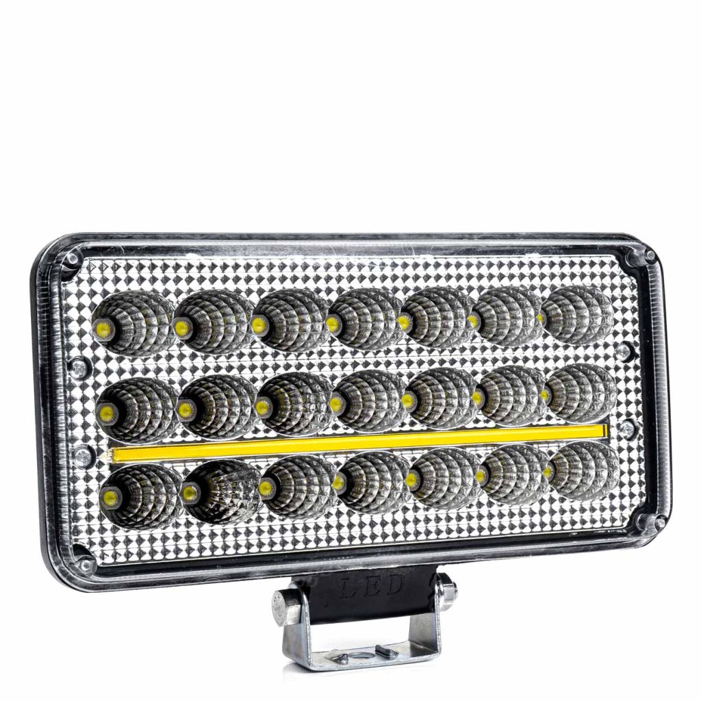 Εικόνα 1 από 5 — Amio – ΠΡΟΒΟΛΕΑΣ ΕΡΓΑΣΙΑΣ WORKING LAMP 27xSMD 81W 9-36V 225x110x60mm AWL43 – 1 TEM. (03254/AM)