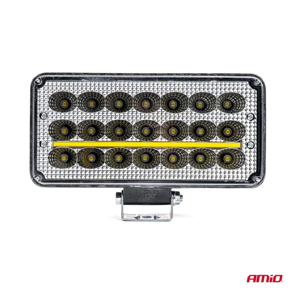 Εικόνα 3 από 5 — Amio – ΠΡΟΒΟΛΕΑΣ ΕΡΓΑΣΙΑΣ WORKING LAMP 27xSMD 81W 9-36V 225x110x60mm AWL43 – 1 TEM. (03254/AM)