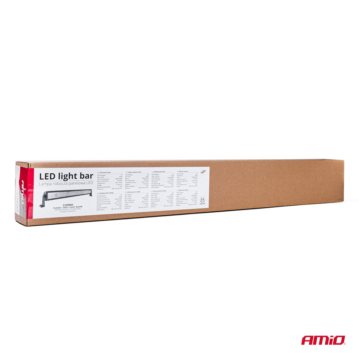 Εικόνα 6 από 6 — Amio – ΠΡΟΒΟΛΕΑΣ ΕΡΓΑΣΙΑΣ LIGHT BAR 459W 9-36V 153xSMD 800x80x64mm AWL35 ΜΠΑΡΑ LED – 1 TEM. (03256/AM)