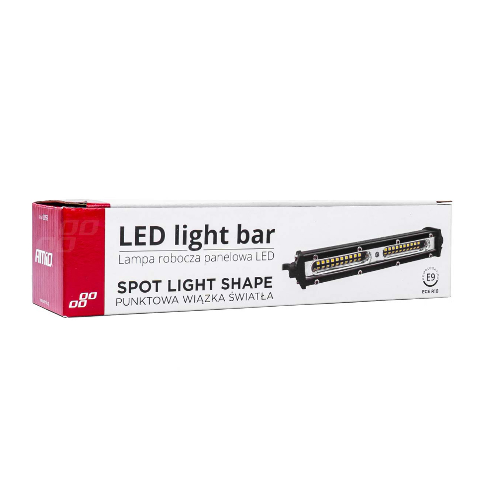 Εικόνα 4 από 4 — Amio – ΠΡΟΒΟΛΕΑΣ ΕΡΓΑΣΙΑΣ LIGHT BAR 9-36V 54W 4.320lm 18xSMD LED 80x27x43mm AWL48 – 1 TEM. (03259/AM)