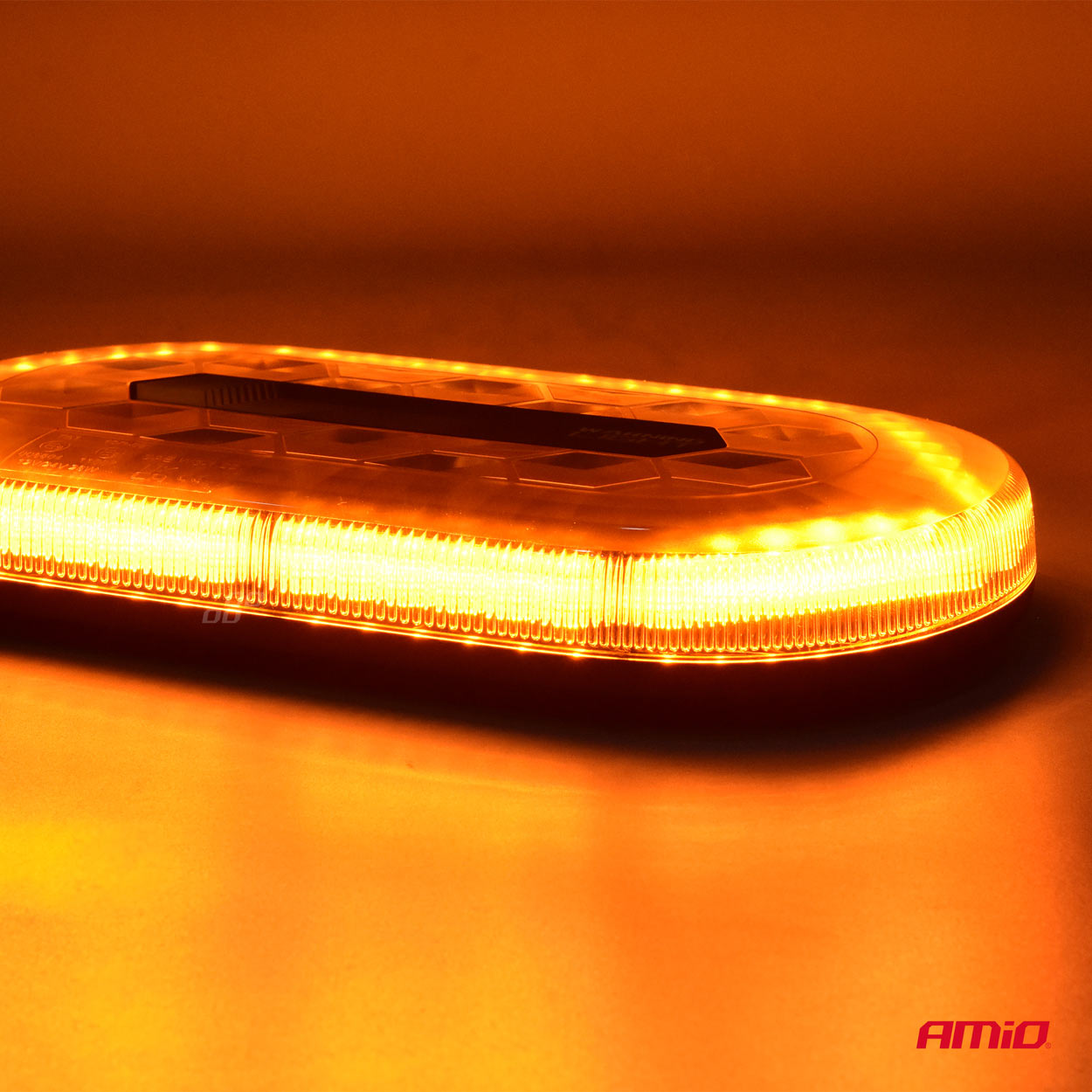 Εικόνα 2 από 10 — Amio – ΦΑΡΟΣ/ΜΠΑΡΑ MINI 12/24V 48SMD LED ΠΟΡΤΟΚΑΛΙ ΜΕ ΦΙΣ ΑΝΑΠΤΗΡΑ & ΜΑΓΝΗΤΙΚΗ ΒΑΣΗ 328x186x50mm – 1 ΤΕΜ. (03336/AM)