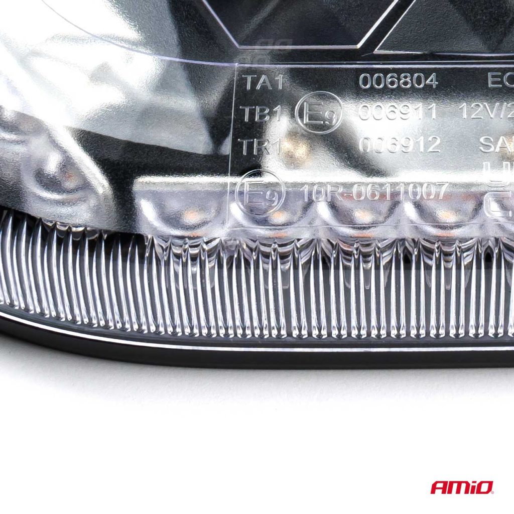 Εικόνα 3 από 10 — Amio – ΦΑΡΟΣ/ΜΠΑΡΑ MINI 12/24V 48SMD LED ΠΟΡΤΟΚΑΛΙ ΜΕ ΦΙΣ ΑΝΑΠΤΗΡΑ & ΜΑΓΝΗΤΙΚΗ ΒΑΣΗ 328x186x50mm – 1 ΤΕΜ. (03336/AM)