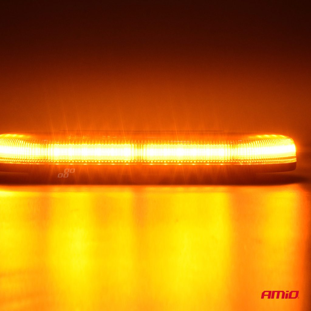 Εικόνα 7 από 10 — Amio – ΦΑΡΟΣ/ΜΠΑΡΑ MINI 12/24V 48SMD LED ΠΟΡΤΟΚΑΛΙ ΜΕ ΦΙΣ ΑΝΑΠΤΗΡΑ & ΜΑΓΝΗΤΙΚΗ ΒΑΣΗ 328x186x50mm – 1 ΤΕΜ. (03336/AM)