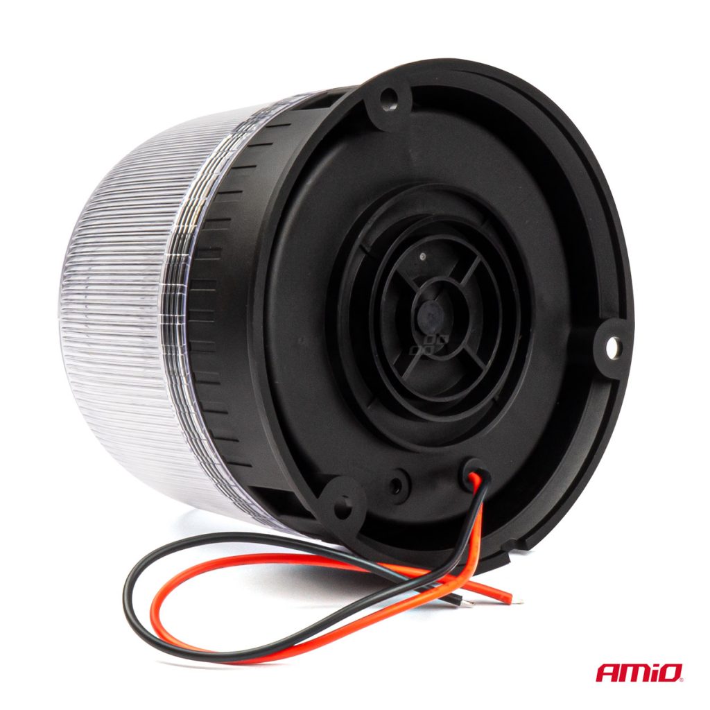 Εικόνα 4 από 7 — Amio – ΦΑΡΟΣ DIAMONT W25B ΜΕ ΛΕΥΚΟ ΚΑΠΑΚΙ 12/24V 24xSMD LED ΠΟΡΤΟΚΑΛΙ ΒΙΔΩΤΟΣ 118x126mm – 1 ΤΕΜ. (03341/AM)