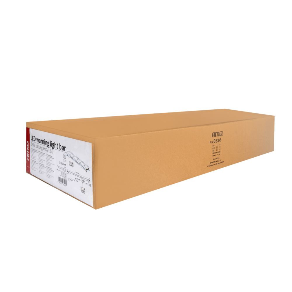 Εικόνα 8 από 8 — Amio – ΣΤΡΟΜΠΟ ΜΠΑΡΑ 12/24V 180xSMD LED 54” 51 ΧΡΗΣΕΩΝ ΜΕ ΦΙΣ ΑΝΑΠΤΗΡΑ ΒΙΔΩΤΗ 1372x280X82mm​ – 1 TEM. (03345/AM)