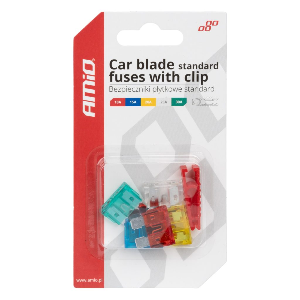 Εικόνα 1 από 2 — Amio – ΑΣΦΑΛΕΙΕΣ STANDARD BLADE (ΜΑΧΑΙΡΩΤΕΣ) & ΕΡΓΑΛΕΙΟ ΑΦΑΙΡΕΣΗΣ ΚΑΡΤΕΛΑ (10A/15A/ 20A/25A/30A) – 5 ΤΕΜ. (03380/AM)