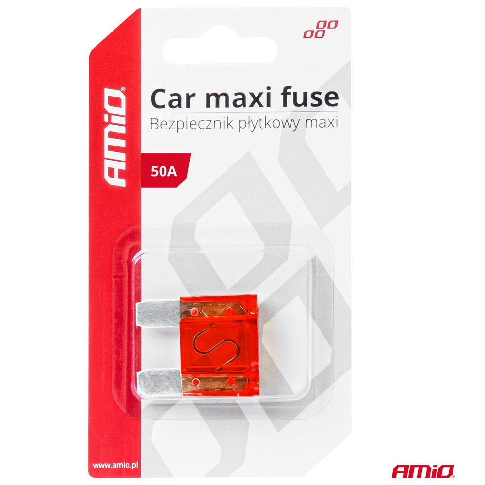 Εικόνα 3 από 3 — Amio – ΑΣΦΑΛΕΙΑ MAXI 50A – 1 Τεμ. (03384/AM)