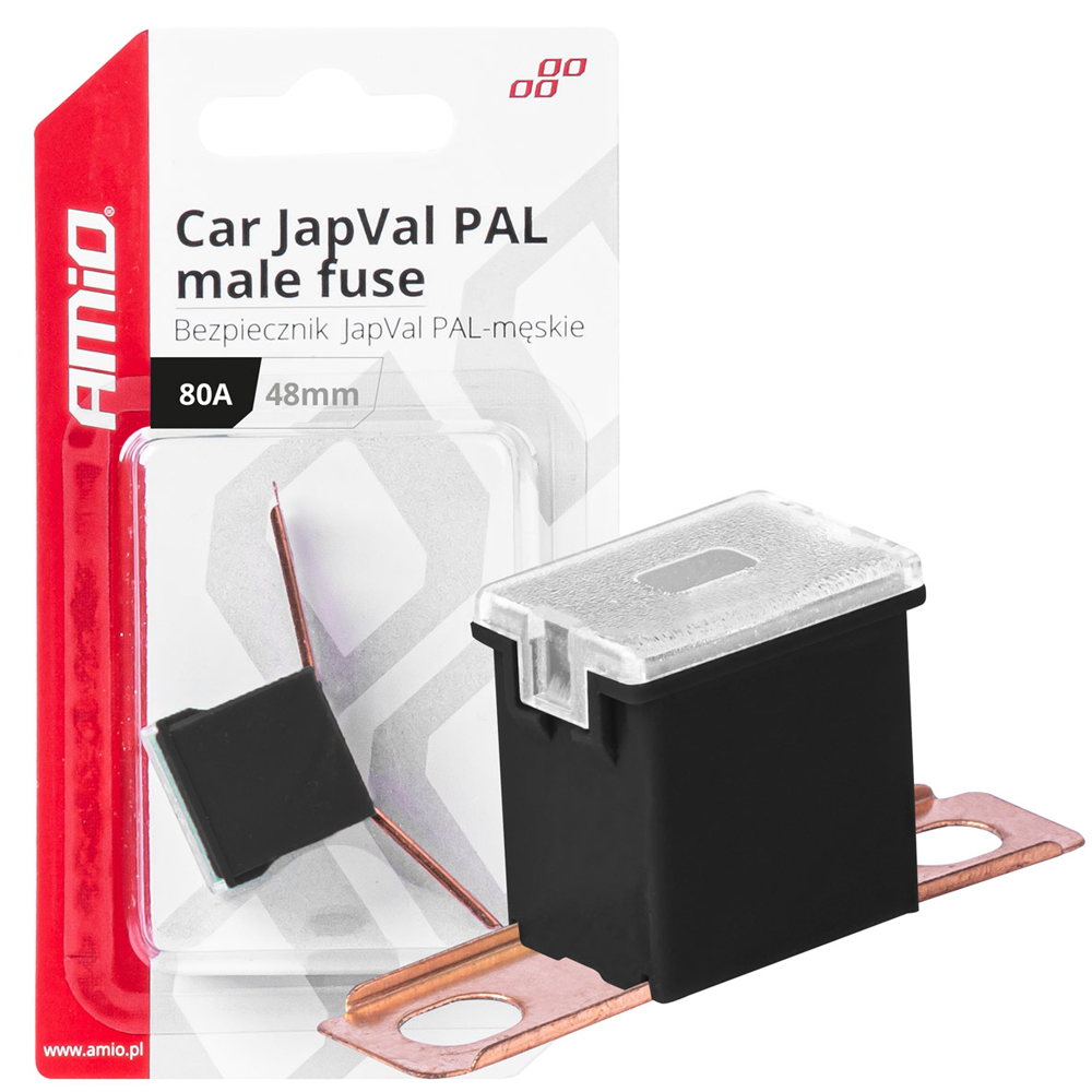 Εικόνα 1 από 1 — Amio – ΑΣΦΑΛΕΙΑ JapVal PAL ΑΡΣΕΝΙΚΗ 48mm 80A ΣΕ ΜΑΥΡΟ ΧΡΩΜΑ – 1 Τεμ (03423/AM)