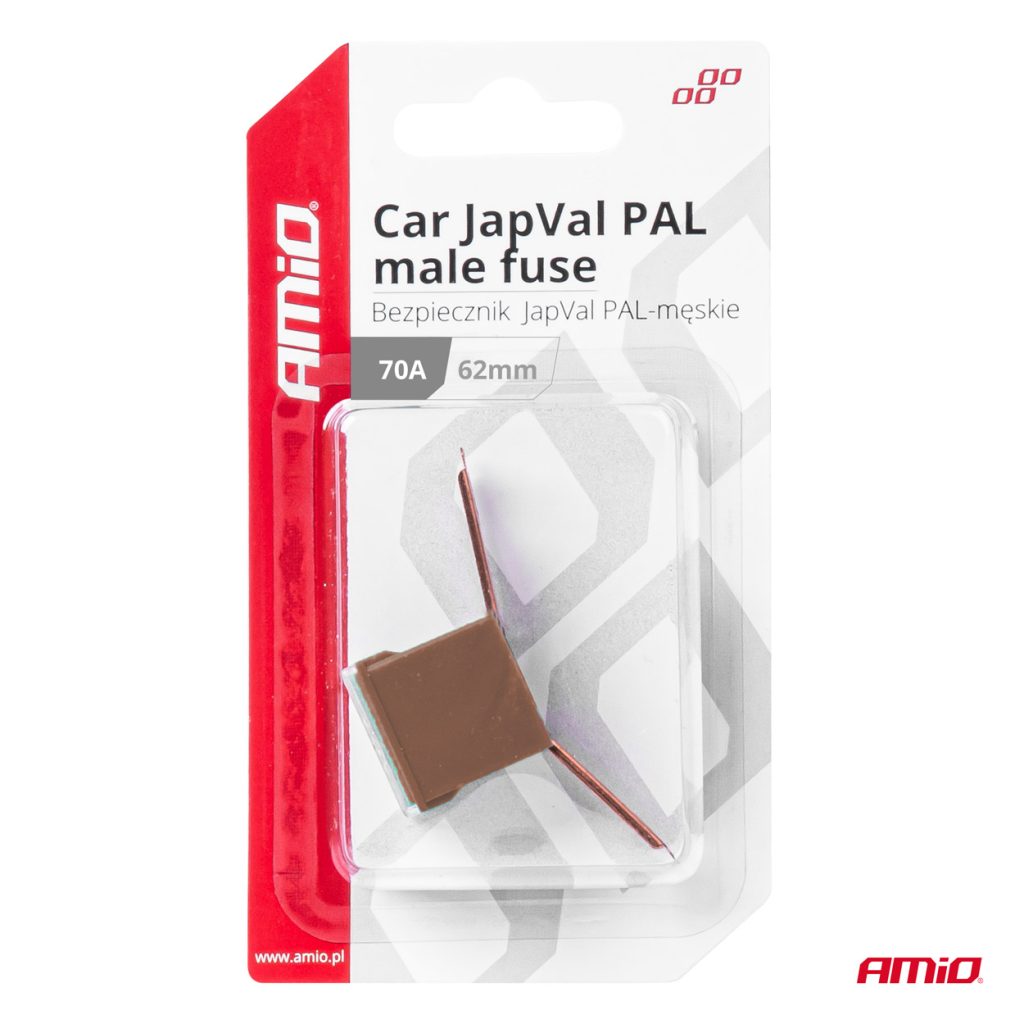 Εικόνα 3 από 3 — Amio – ΑΣΦΑΛΕΙΑ JapVal PAL ΑΡΣΕΝΙΚΗ 62mm 70A ΣΕ ΚΑΦΕ ΧΡΩΜΑ – 1 Τεμ. (03431/AM)