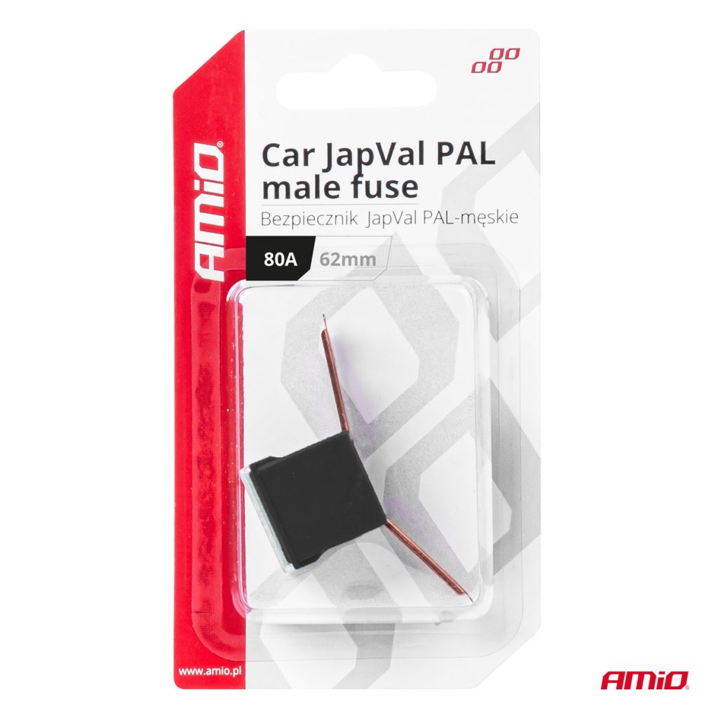 Εικόνα 3 από 3 — Amio – ΑΣΦΑΛΕΙΑ JapVal PAL ΑΡΣΕΝΙΚΗ 62mm 80A ΣΕ ΜΑΥΡΟ ΧΡΩΜΑ – 1 Τεμ. (03432/AM)