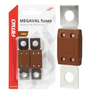 Amio - ΑΣΦΑΛΕΙΕΣ MEGAVAL 500A - 2 Τεμ. (03472/AM)