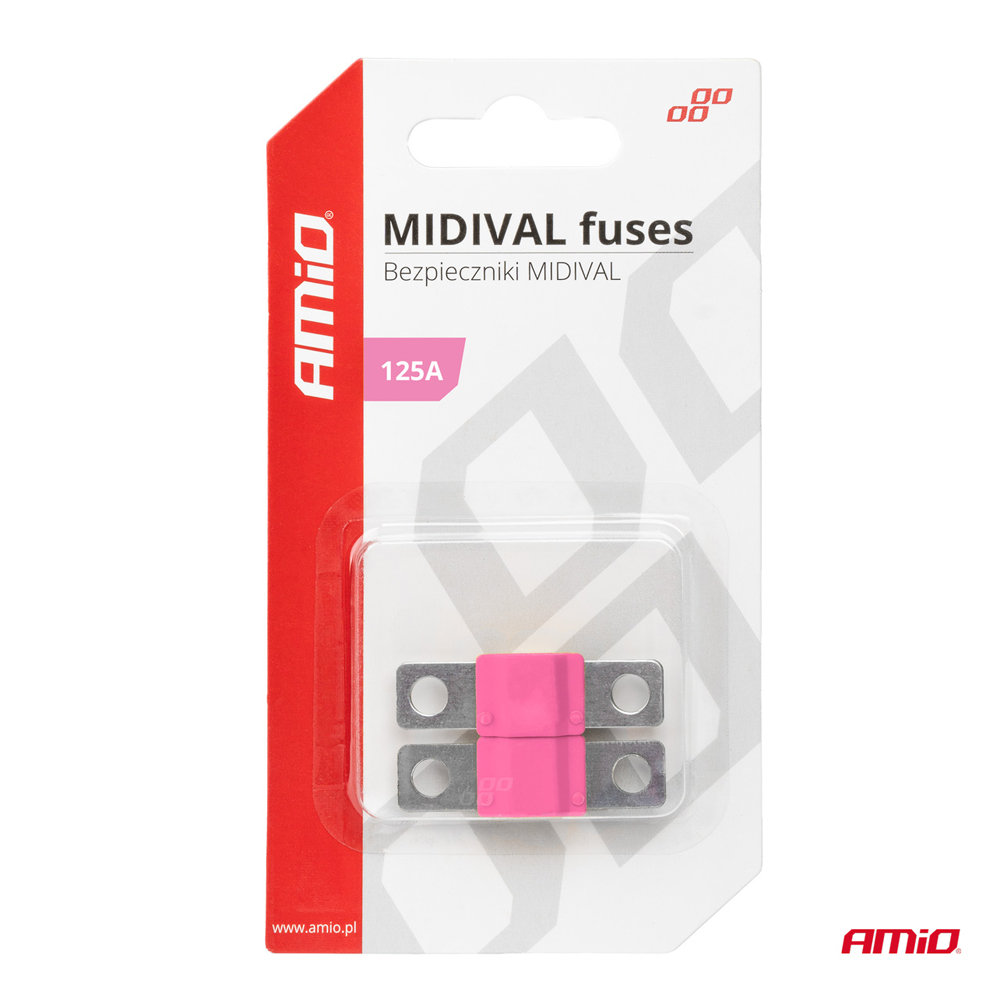 Εικόνα 3 από 3 — Amio – ΑΣΦΑΛΕΙΕΣ MIDIVAL 125A – 2 Τεμ. (03480/AM)