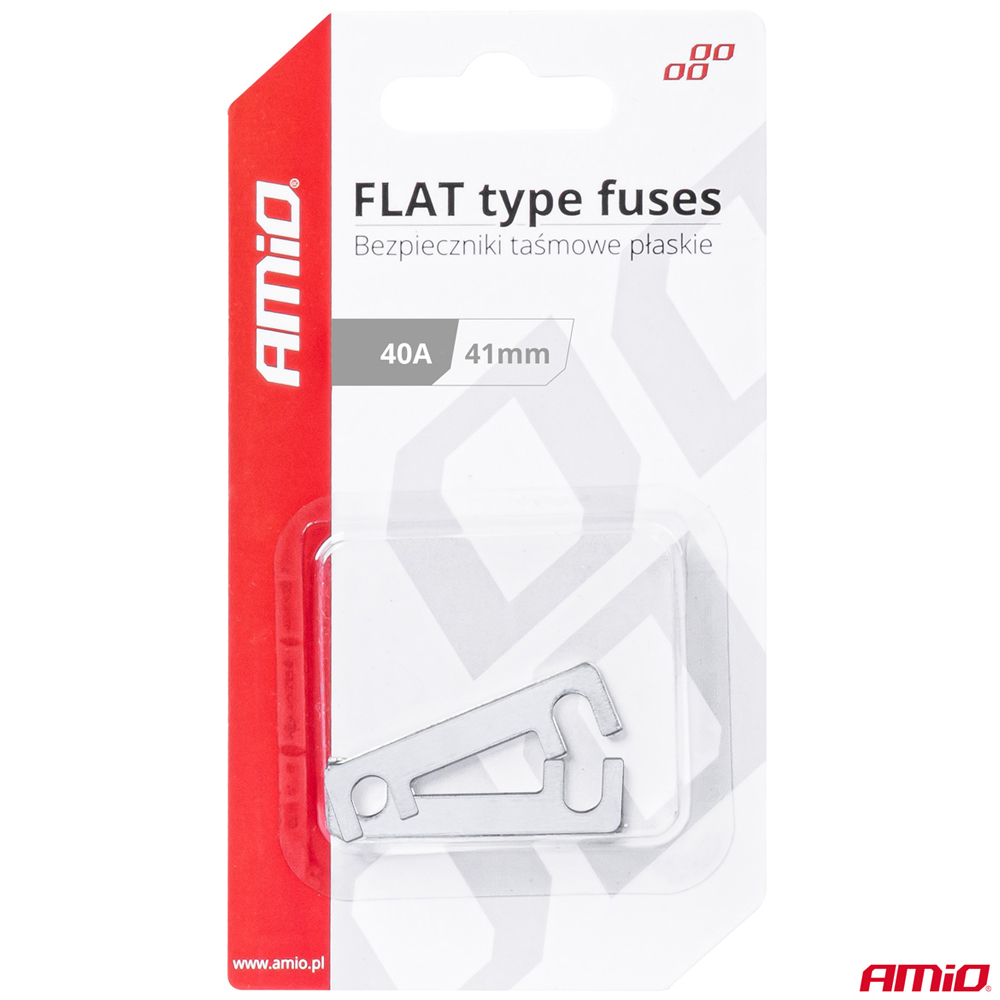 Εικόνα 3 από 3 — Amio – ΑΣΦΑΛΕΙΕΣ FLAT 41mm 30A – 2 Τεμ. (03489/AM)
