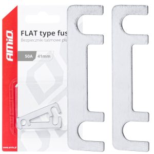 Amio - ΑΣΦΑΛΕΙΕΣ FLAT 41mm 50A - 2 Τεμ. (03491/AM)