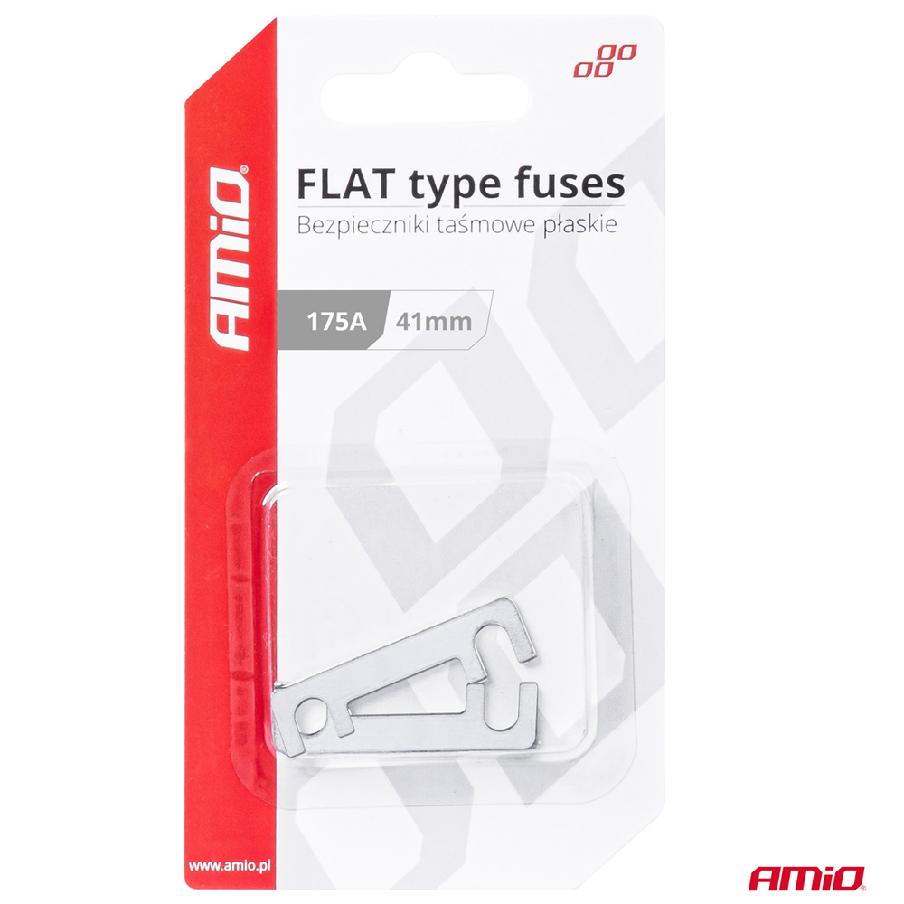 Εικόνα 3 από 3 — Amio – ΑΣΦΑΛΕΙΕΣ FLAT 41mm 175A – 2 Τεμ. (03496/AM)