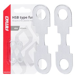 Amio - ΑΣΦΑΛΕΙΕΣ FLAT 42mm 40A - 2 Τεμ. (03498/AM)