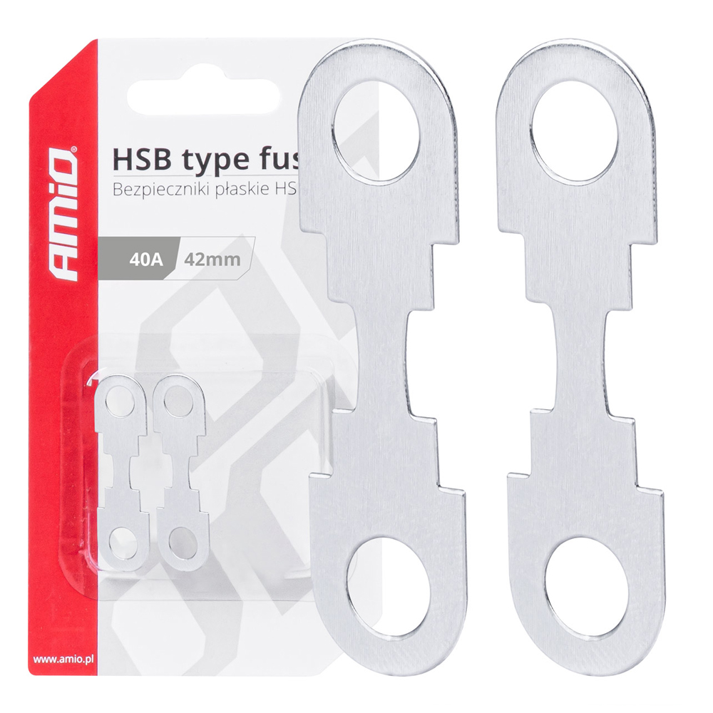 Εικόνα 1 από 3 — Amio – ΑΣΦΑΛΕΙΕΣ FLAT 42mm 40A – 2 Τεμ. (03498/AM)