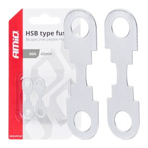 Amio - ΑΣΦΑΛΕΙΕΣ FLAT 42mm 60A - 2 Τεμ. (03500/AM)