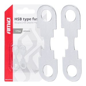 Amio - ΑΣΦΑΛΕΙΕΣ FLAT 42mm 175A - 2 Τεμ. (03505/AM)