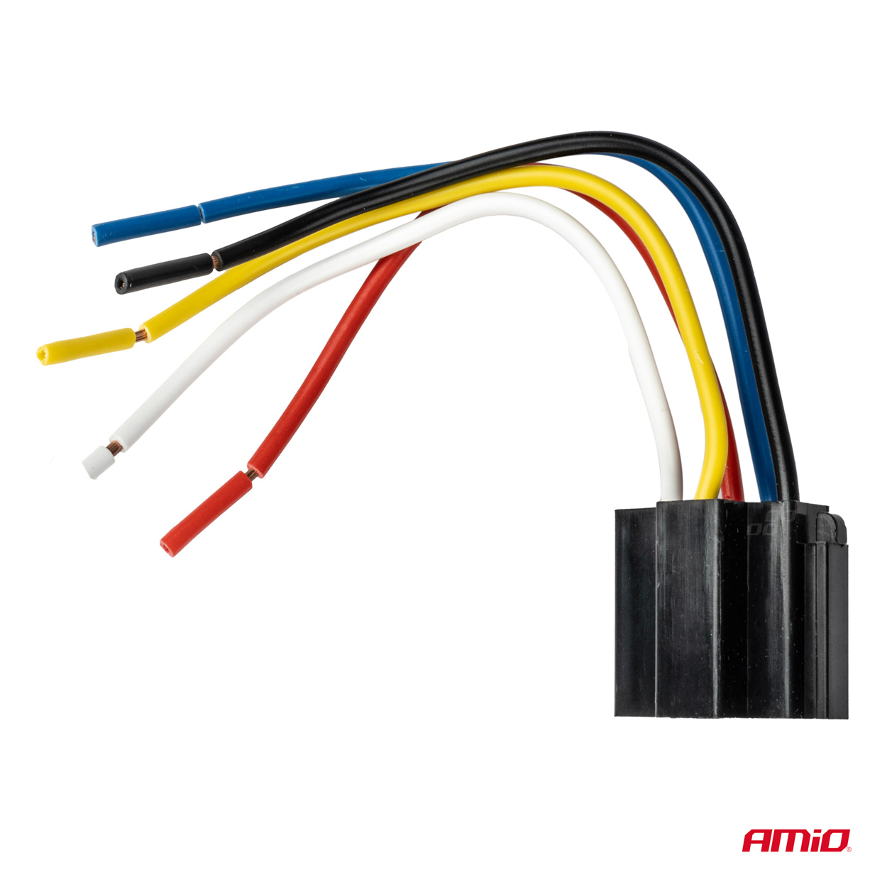 Εικόνα 3 από 4 — Amio – ΡΕΛΕ ΜΕ ΚΑΛΩΔΙΩΣΗ 12V 40A 5 ΕΠΑΦΩΝ ΓΙΑ ΑΥΤΟΜΑΤΑ ΦΩΤΑ ΗΜΕΡΑΣ/ΣΥΝΑΓΕΡΜΟ ΑΥΤΟΚΙΝΗΤΟΥ/ΚΛΕΙΔΑΡΙΑ ΑΝΑΦΛΕΞΗΣ – 1 TEM. (03510/AM)