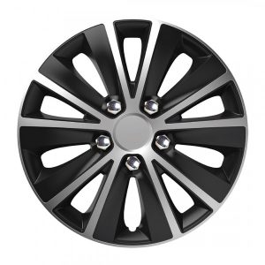 Amio - ΤΑΣΙΑ 15" RAPIDE NC SILVER BLACK - ΣΕΤ 4 ΤΕΜ. ΣΕ ΚΟΥΤΙ (0358/AM)