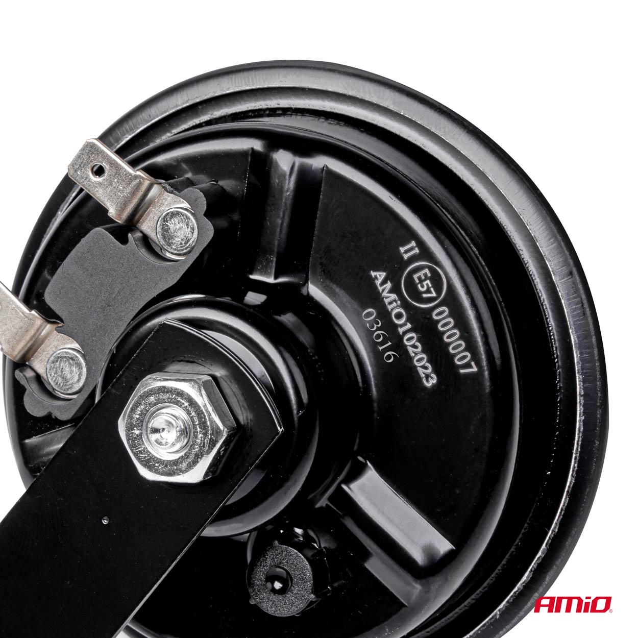 Εικόνα 3 από 4 — Amio – ΚΟΡΝΑ ΦΟΡΤΗΓΟΥ 24V 90mm – 1 ΤΕΜ. (03616/AM)