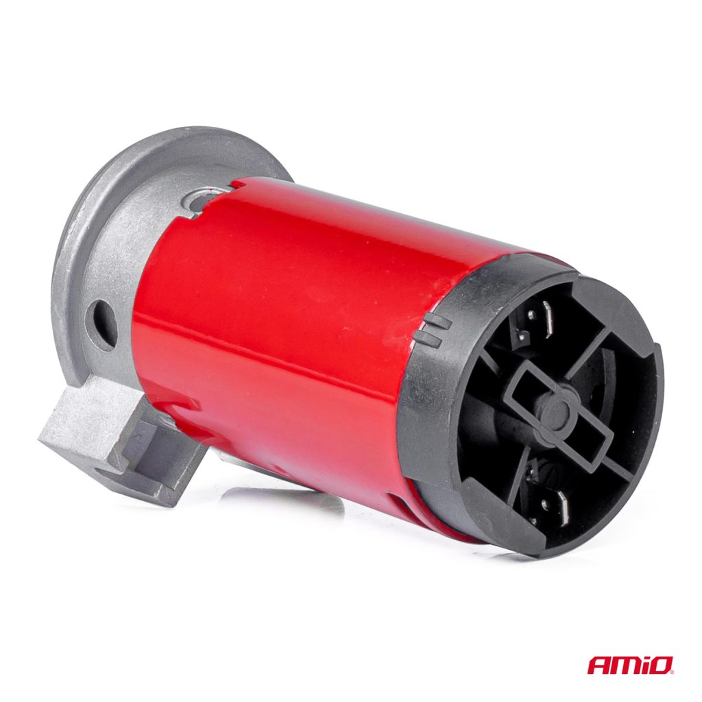 Εικόνα 4 από 6 — Amio – ΚΟΡΝΑ ΠΝΕΥΜΑΤΙΚΗ ΜΟΝΗ 12V (ΜΗΚΟΣ:45 cm ΔΙΑΜΕΤΡΟΣ ΕΞΟΔΟΥ: 9cm) ΧΡΩΜΙΟΥ – 1 Τεμ. (03618/AM)