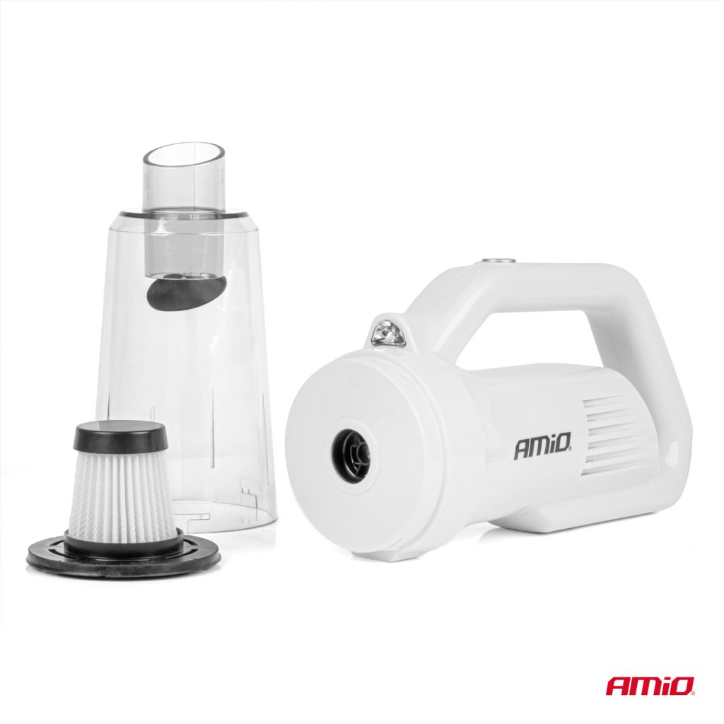 Εικόνα 6 από 11 — Amio – ΣΚΟΥΠΑΚΙ ΗΛΕΚΤΡΙΚΟ 12V ΜΕ 3 ΑΞΕΣΟΥΑΡ ΚΑΘΑΡΙΣΜΟΥ ΜΕ ΦΙΣ ΑΝΑΠΤΗΡΑ ΚΑΙ ΚΑΛΩΔΙΟ 12V 60W – 1 Τεμ. (03691/AM)